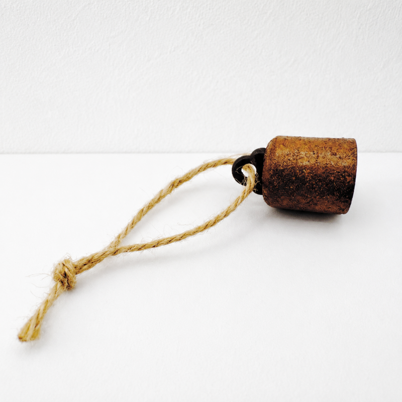 CouldNook Rustic Bell Hanging Strand - Assorted Metal Shapes and Counts