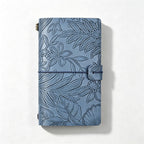 CouldNook 3-in-1 Embossed Floral A6 Notebook‑Vintage Refillable Journal