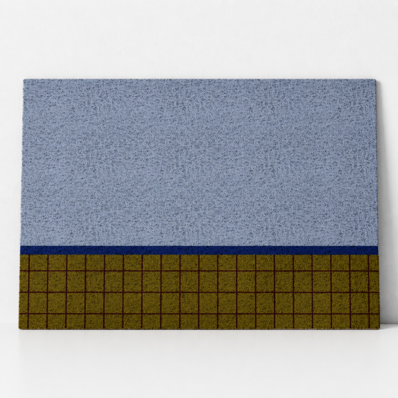 CouldNook Printed Entrance Mat - Dotted and Geometric Patterns