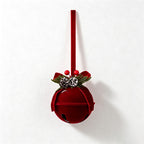 CouldNook Christmas Bell Hanging Swag - Dangling Bell Detail