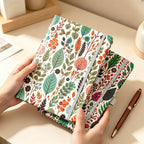CouldNook Botanical Notebook - Leaf and Berry Prints and Elastic Closure