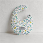 CouldNook Premium Cotton Baby Bib - Aesthetic Vintage Floral Drool Apron