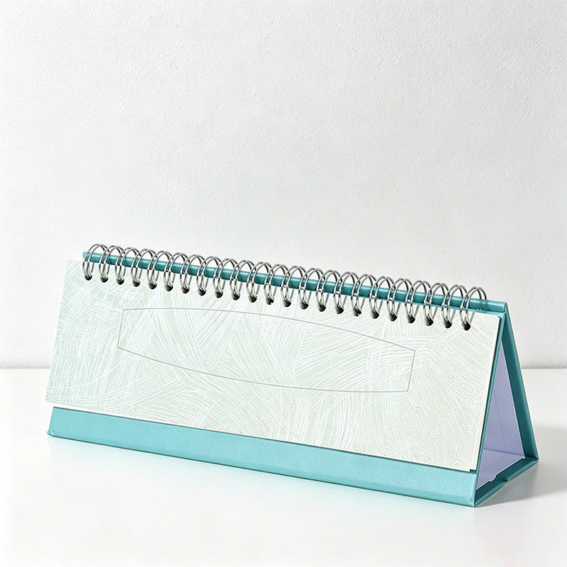 CouldNook Mini Desk Calendar - Minimalist English Desktop Calendar 2026-2025