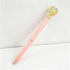 CouldNook Pen-Large Diamond Top Twist Retractable Metal Ballpoint Pen Custom Logo Gift Pen for Office Advertising School