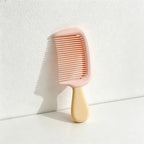 Mini Ice Cream-Shaped Anti-Static Hair Comb, Cute Pocket Comb for Kids & Travel, 6 Macaron Colors