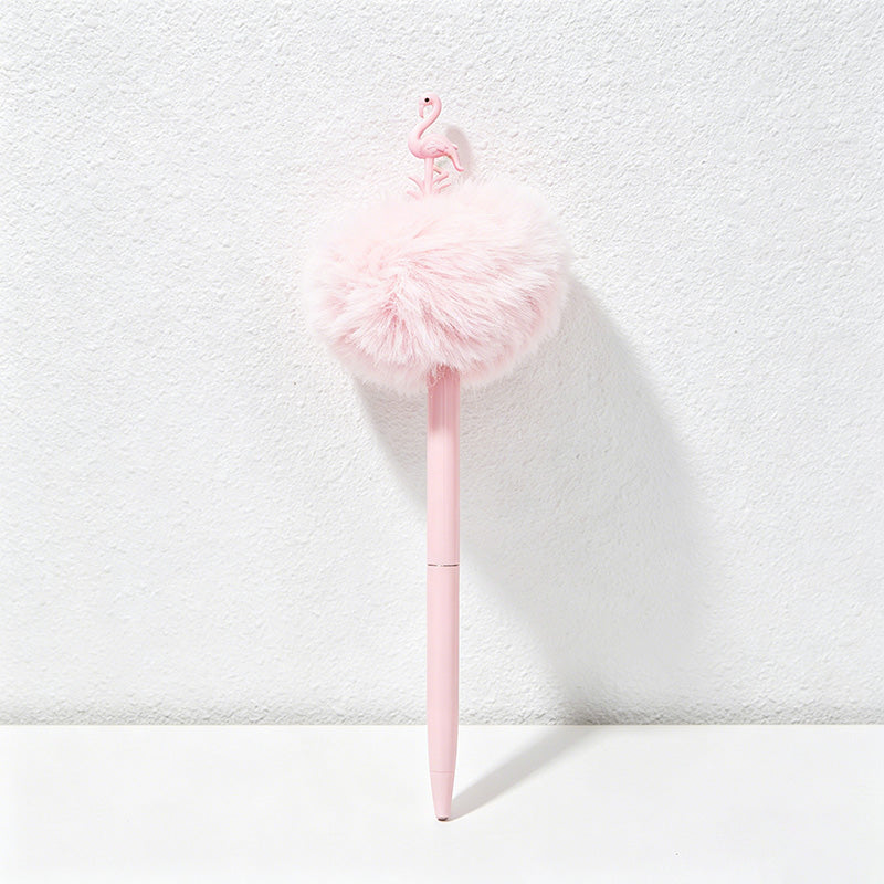 CouldNook Pen-Crown Top Pom Pom Metal Ballpoint Pen Cute Luxury Gift Pen for Students Office Wedding Favors