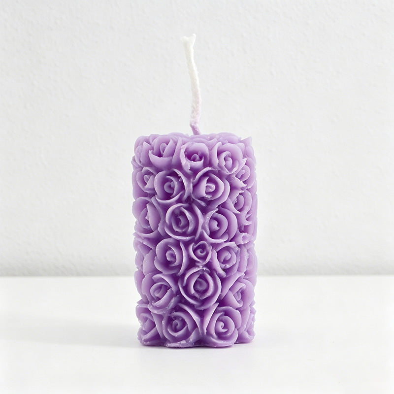 CouldNook Scented Candles - Handmade Sculpted Rose Shaped Candle