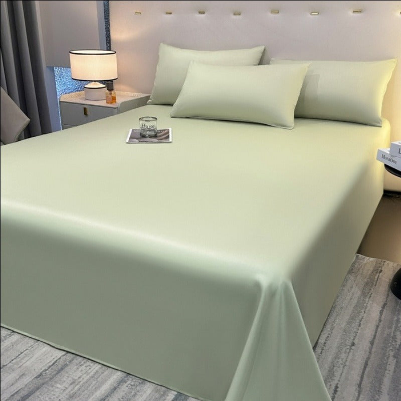CouldNook Premium Lyocell Tencel Flat Sheet - Silky Smooth Quiet Luxury