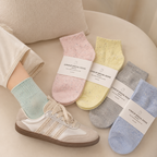 CouldNook Cozy Speckled Low-Cut Socks - Everyday Shoe Accent