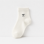 CouldNook Cozy Mixed Detail Crew Socks - Giftable Drawer Accent