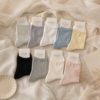 CouldNook Cozy Slouch Crew Socks - Soft Everyday Accent