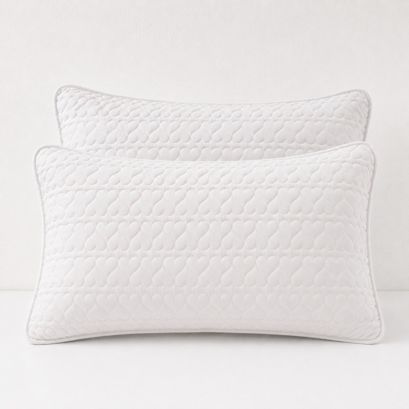 CouldNook Waterproof Quilted Pillow Protector 2PCS Set - Clean Sleep Sanctuary