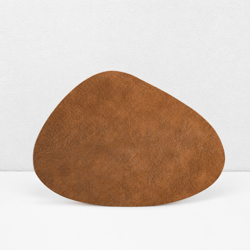 CouldNook Teardrop PU Leather Coaster - Waterproof Table Mat