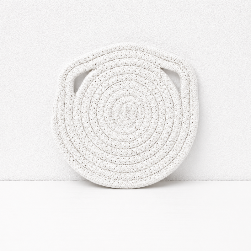 CouldNook CouldNook Cat Ear Trivet - Cotton Linen Heat Resistant Pad