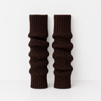 CouldNook 40CM Ribbed Slouch Leg Warmer Socks - Cozy Layering Accent