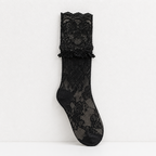 CouldNook Corset Lace Mesh Socks - Statement Shoe Accent