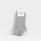 CouldNook Cozy Solid Ankle Socks - Everyday Drawer Basic