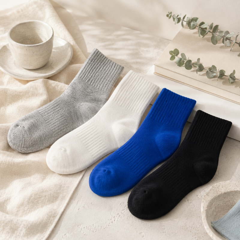 CouldNook Cozy Ribbed Ankle Socks - Everyday Wardrobe Accent