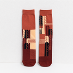 CouldNook Cozy Patterned Crew Socks - Seasonal Drawer Accent