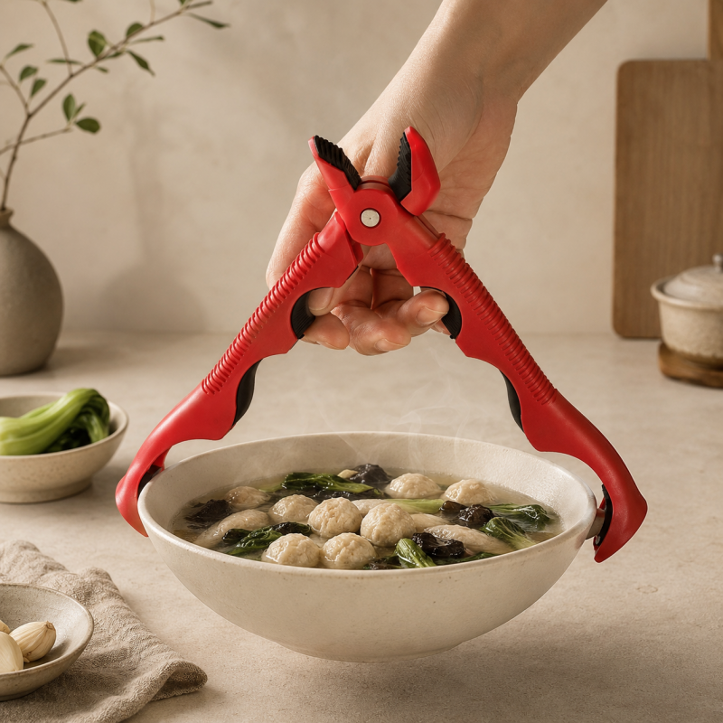 CouldNook Heat Resistant Pot Holder Clip - Kitchen Grip Tool