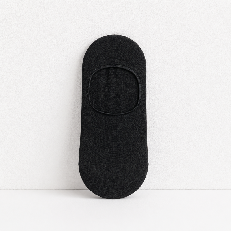 CouldNook Cozy Solid No-Show Boat Socks - Everyday Drawer Basic