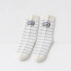 CouldNook Cozy Mixed Detail Crew Socks - Giftable Drawer Accent