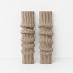 CouldNook 40CM Ribbed Slouch Leg Warmer Socks - Cozy Layering Accent