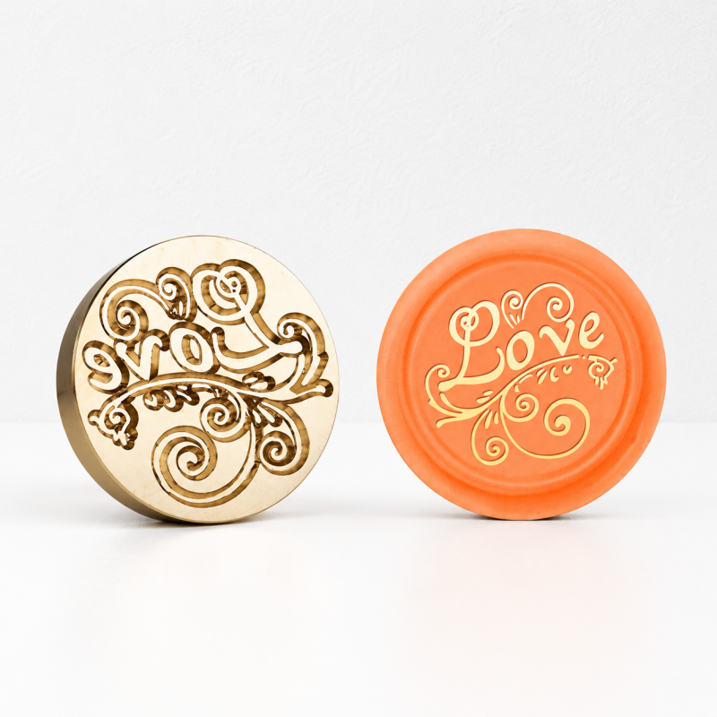 CloudNook Wax Seal Stamp Head-Blessing Message Envelope Sealing