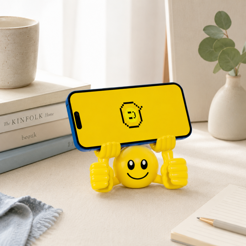 CouldNook Thumbs Up Emoji Phone Stand - Desk Phone Accessory