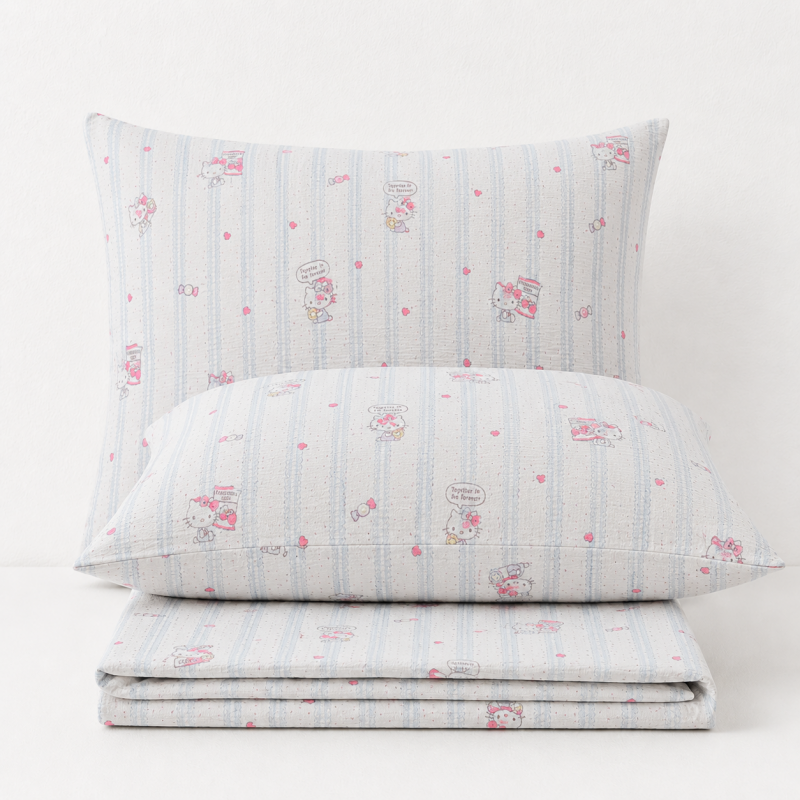 CouldNook Floral Print Pillowcase 2PCS Set - Soft Washed Bedding