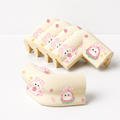 CloudNook L-Shaped Corner Guards-Thickened Removable Strawberry Rabbit Print