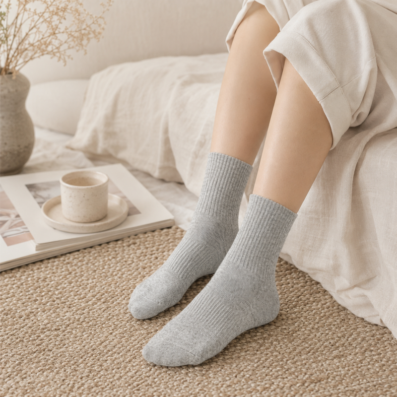 CouldNook Multi Length Ribbed Tube Socks - Everyday Drawer Essential
