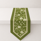 CouldNook Floral Print Table Runner - Warm Home Decor