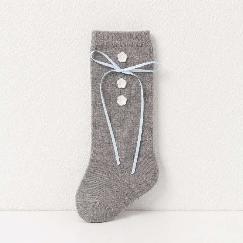 CouldNook Cozy Mixed Detail Crew Socks - Giftable Drawer Accent