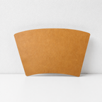 CouldNook Fan-shaped PU Leather Placemat  - Waterproof Table Mat