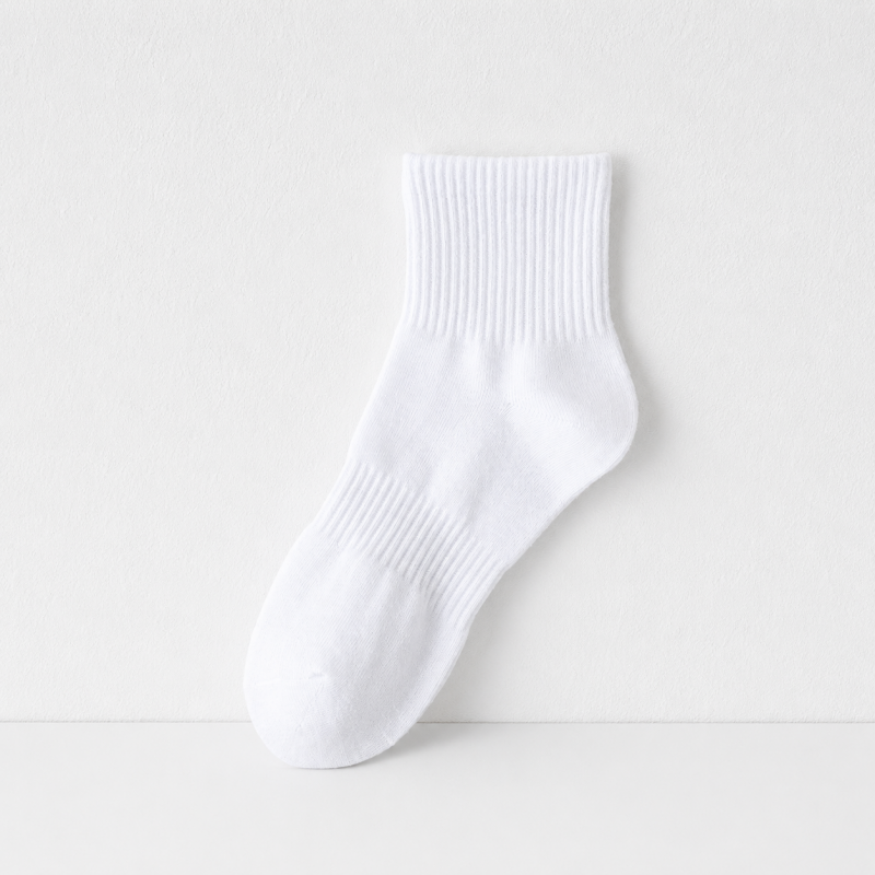 CouldNook Men Solid Crew Socks - Home Wardrobe Organizer