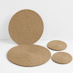 CouldNook CouldNook Cat Ear Trivet - Cotton Linen Heat Resistant Pad