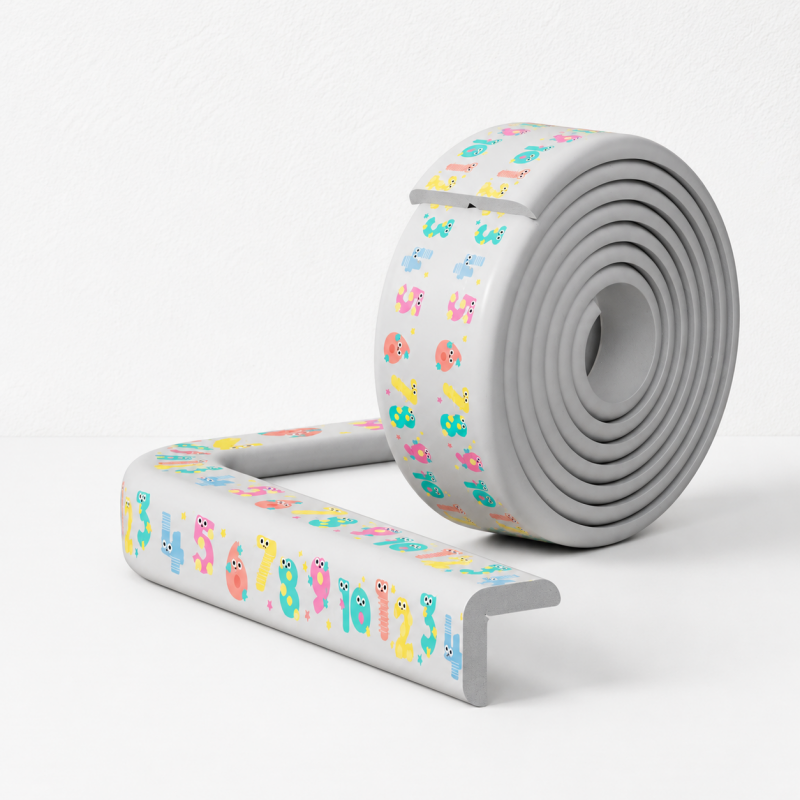 CloudNook Baby Safety Edge Guard-Thickened Adhesive Number Print