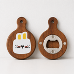 CouldNook Wood Animal Bottle Opener - Kitchen Bar Accessory