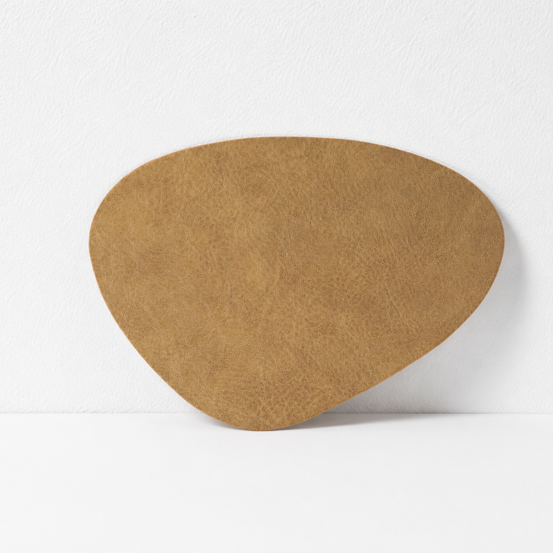 CouldNook Teardrop PU Leather Coaster - Waterproof Table Mat