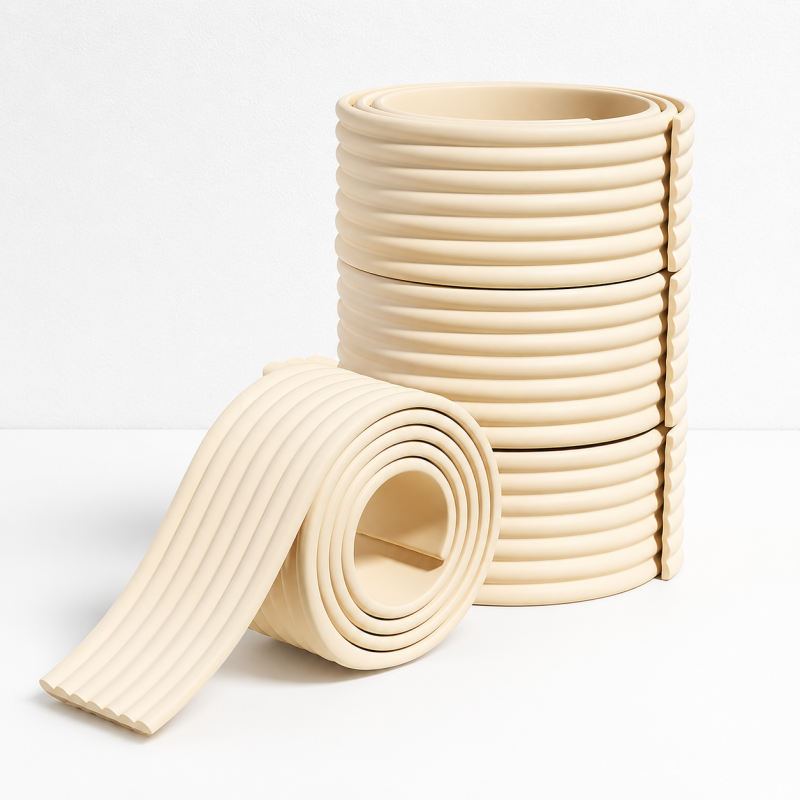 CloudNook Furniture Edge Guard-Thickened Self-Adhesive Solid Color Foam