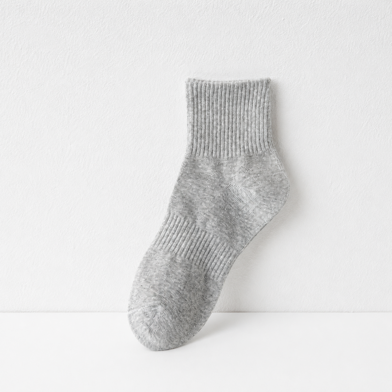 CouldNook Men Solid Crew Socks - Home Wardrobe Organizer