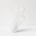 CouldNook Ruffle Cuff Ankle Socks - Gentle Shoe Accent
