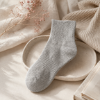 CouldNook Men Solid Crew Socks - Home Wardrobe Organizer