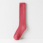 CouldNook Cozy Over Knee Slouch Plush Floor Socks - Warm Corner Accent