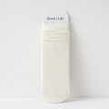 CouldNook Cozy Dot Pattern Crew Socks - Everyday Drawer Accent