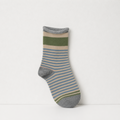 CouldNook Cozy Mixed Stripe Crew Socks - Warm Drawer Accent
