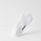 CouldNook Men Cushioned Ribbed Crew Socks - Everyday Comfort Accent