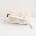CouldNook Canvas Car Tissue Case - Aesthetic Minimalist Storage Bag