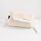 CouldNook Canvas Car Tissue Case - Aesthetic Minimalist Storage Bag